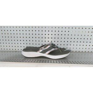 Clarks Cloudsteppers Brinkley Jazz Womens Sandals Slides Flip Flops Size 10